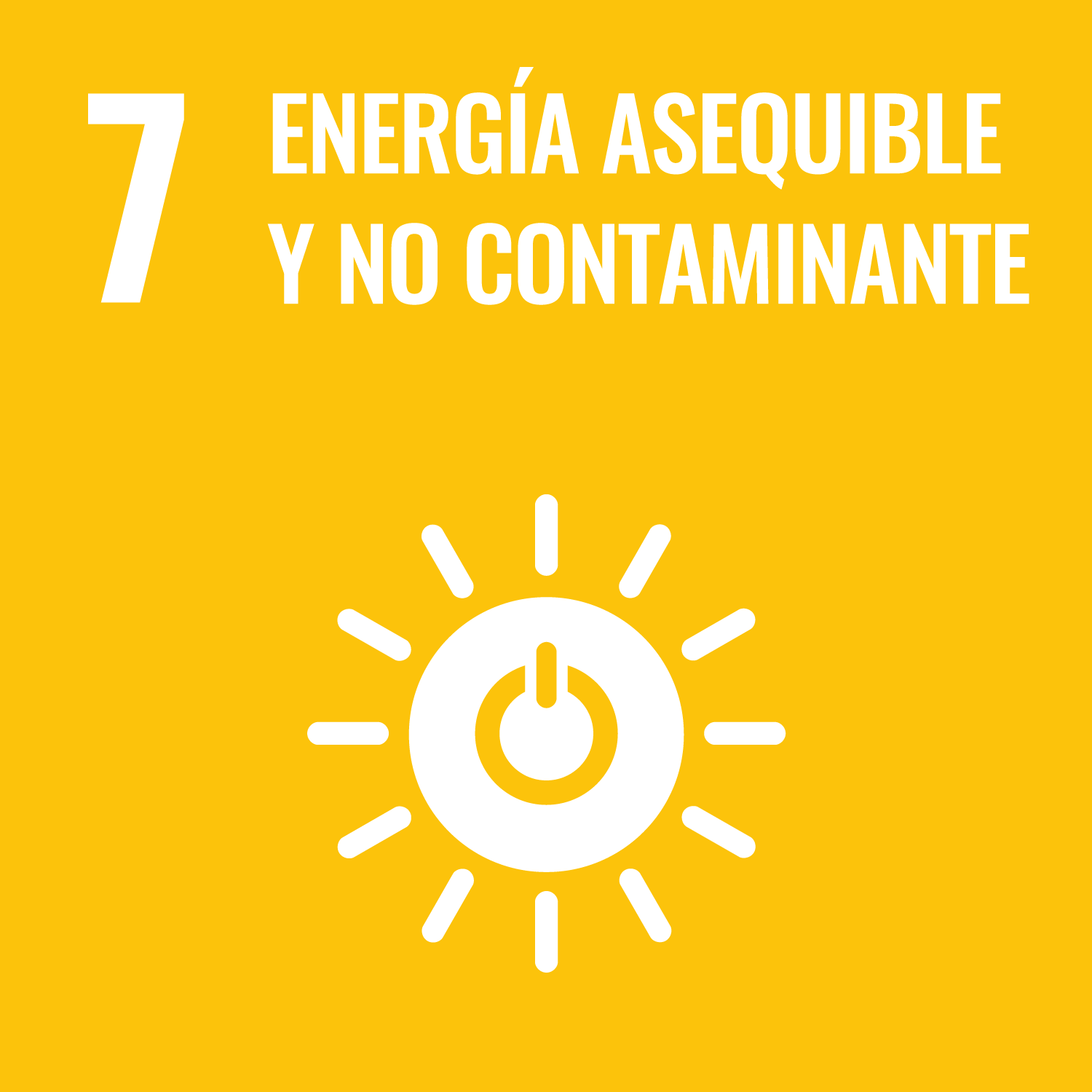 ODS 7 Energía asequible y no contaminante