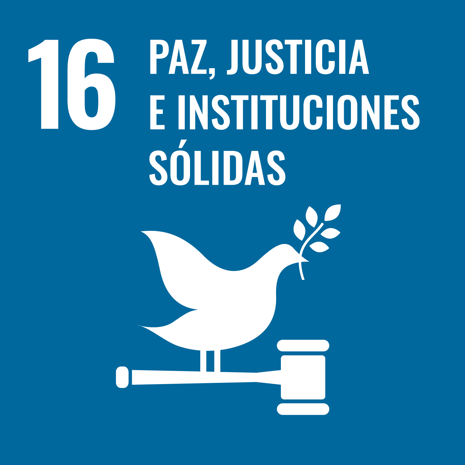 ODS 16 Paz, justicia e instituciones sólidas